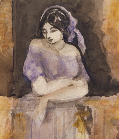 Young Spanish Girl by Constantin Guys